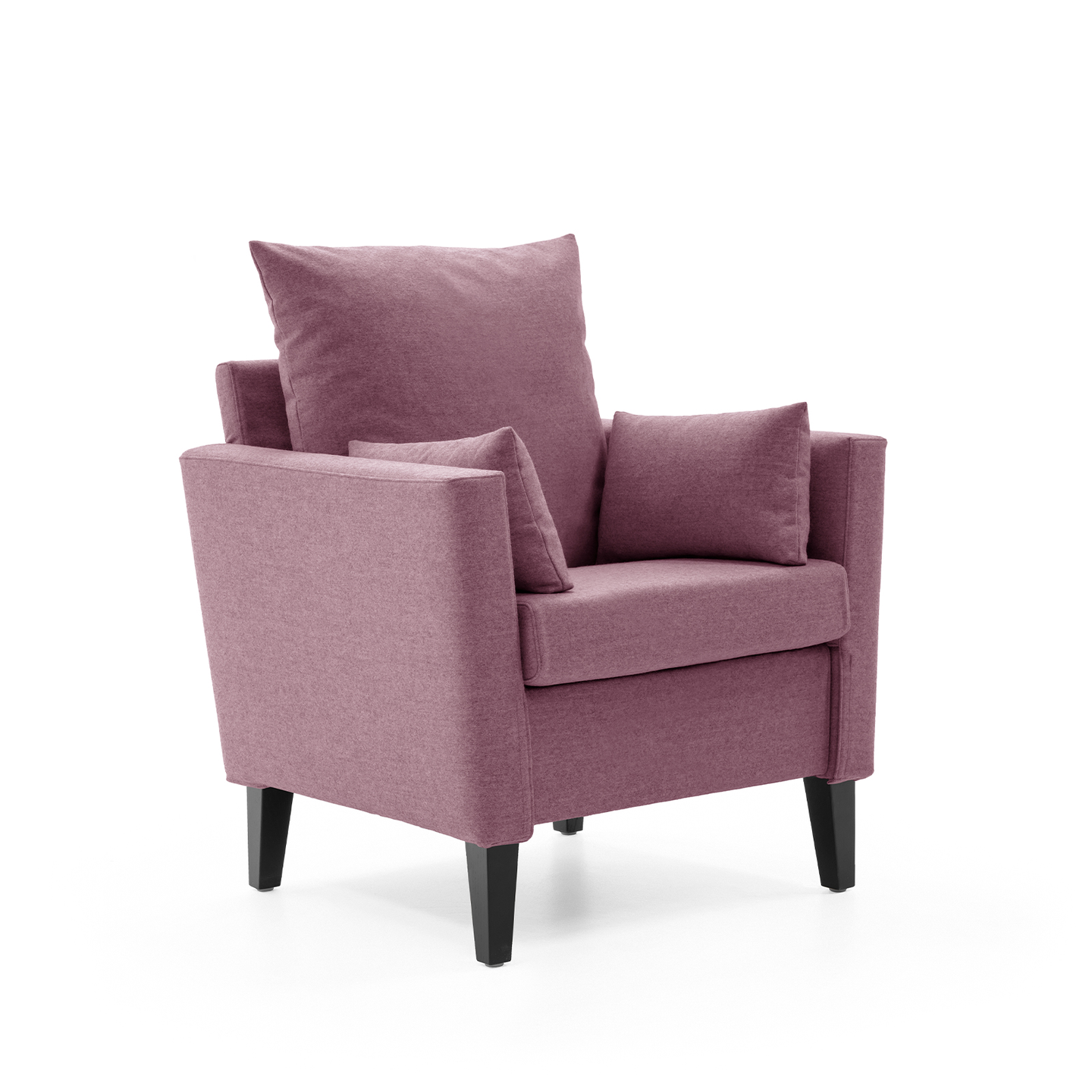 HELLAND Seniorensofa Bubble 1-Sitzer I gepolsterte Armlehnen