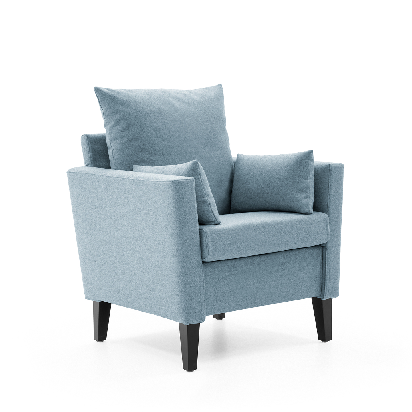 HELLAND Seniorensofa Bubble 1-Sitzer I gepolsterte Armlehnen