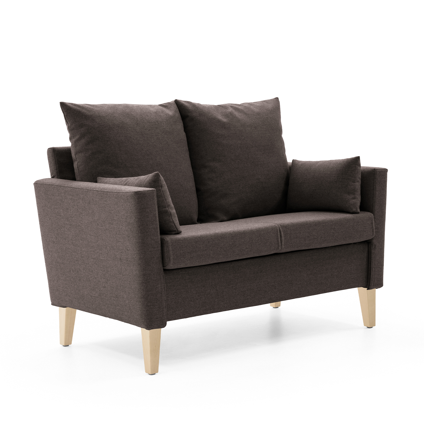 HELLAND Seniorensofa Bubble 2-Sitzer I gepolsterte Armlehnen