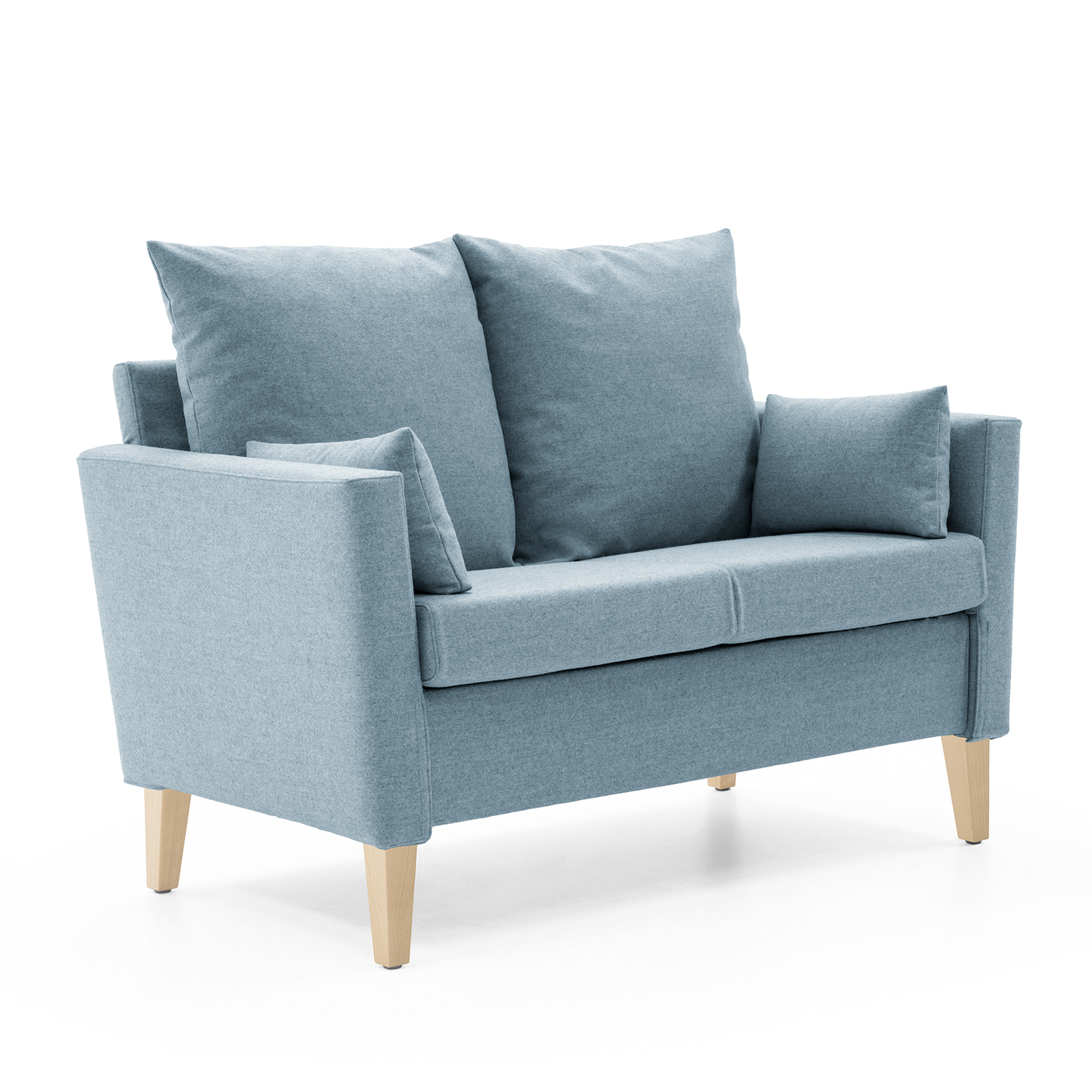 HELLAND Seniorensofa Bubble 2-Sitzer I gepolsterte Armlehnen