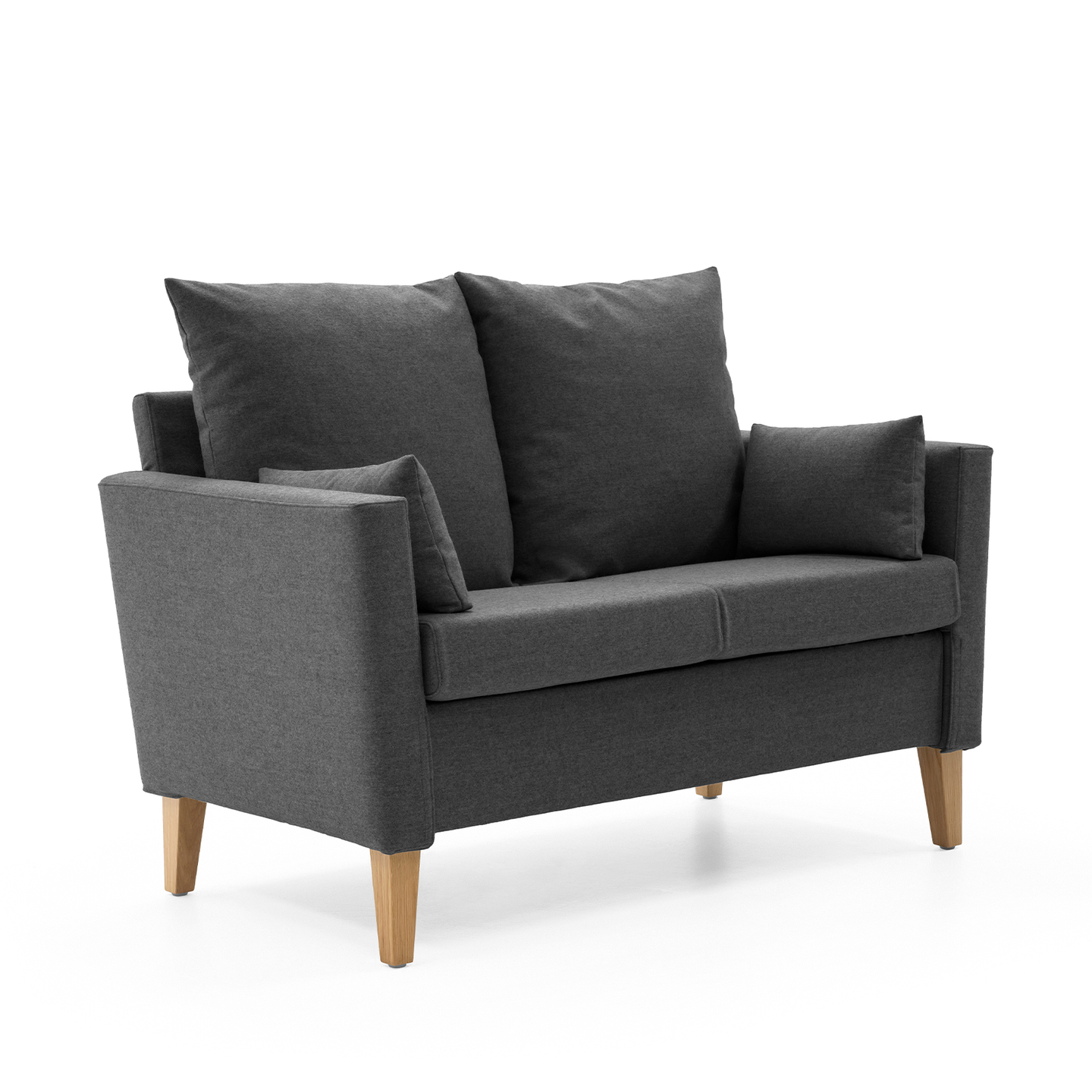 HELLAND Seniorensofa Bubble 2-Sitzer I gepolsterte Armlehnen