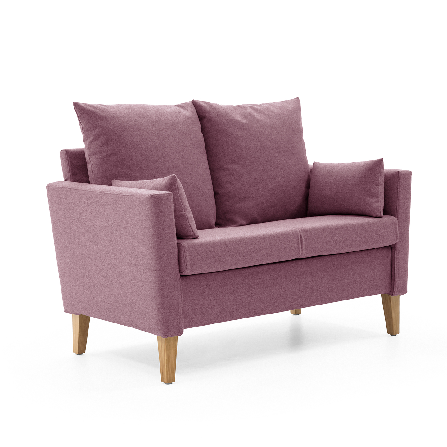 HELLAND Seniorensofa Bubble 2-Sitzer I gepolsterte Armlehnen