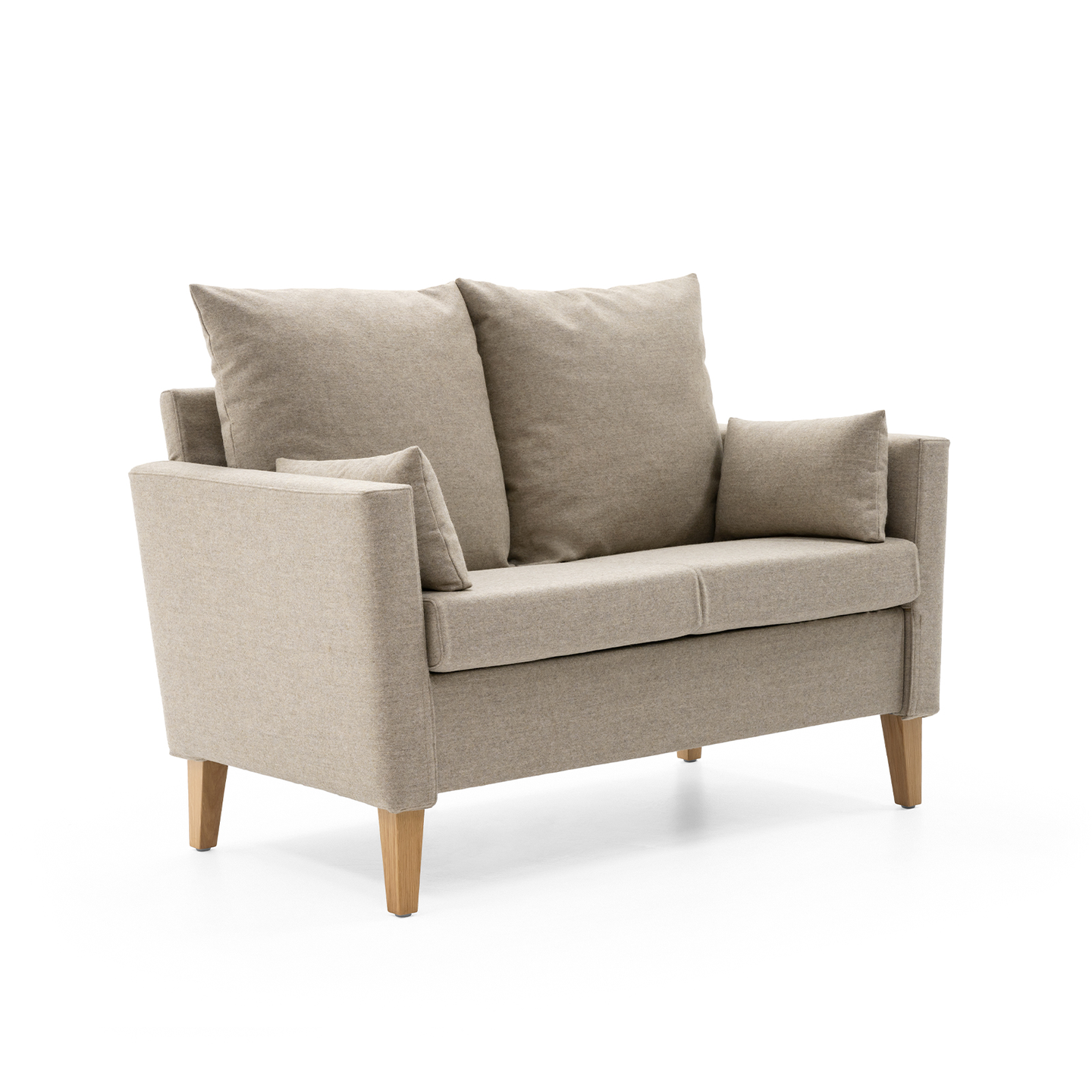 HELLAND Seniorensofa Bubble 2-Sitzer I gepolsterte Armlehnen