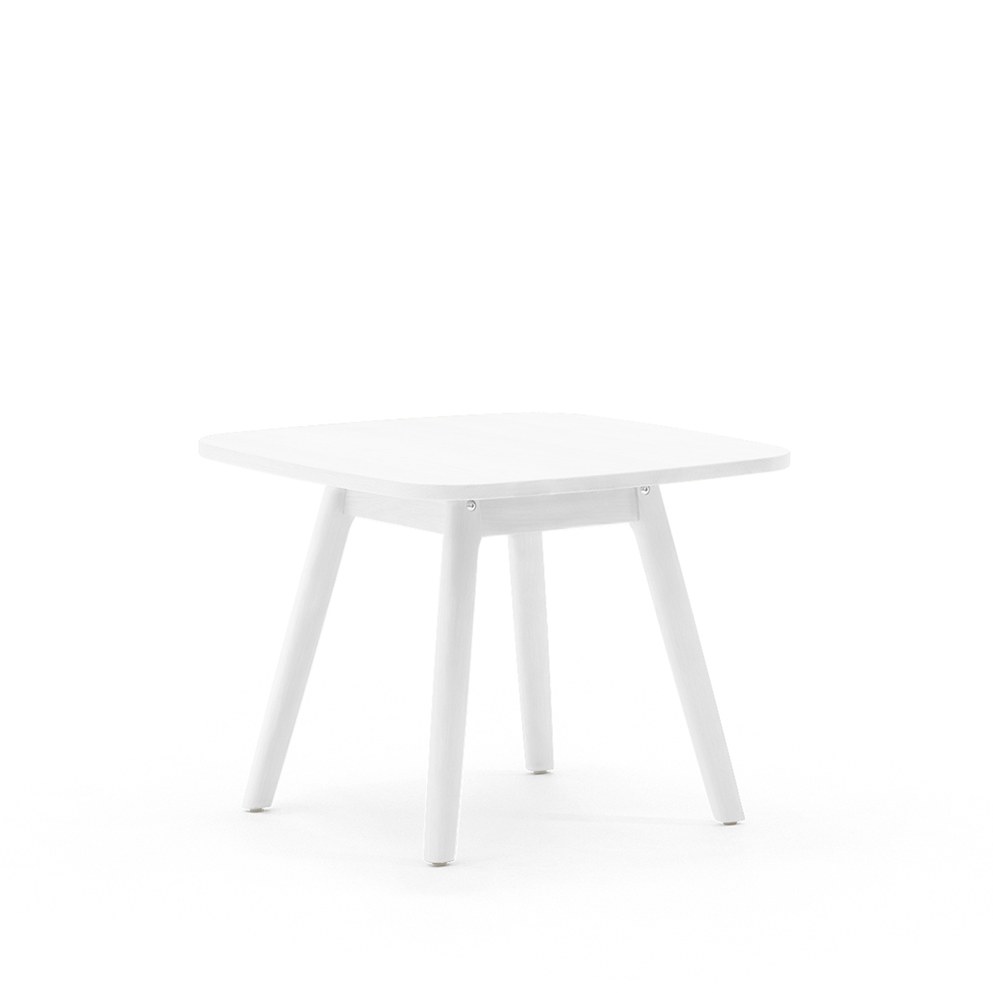 Pan Couchtisch 65x65, mit abgerundeten Ecken