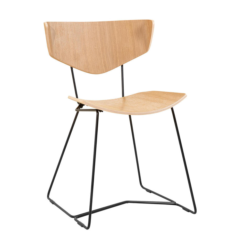 Designer-Stuhl RON - gewachst