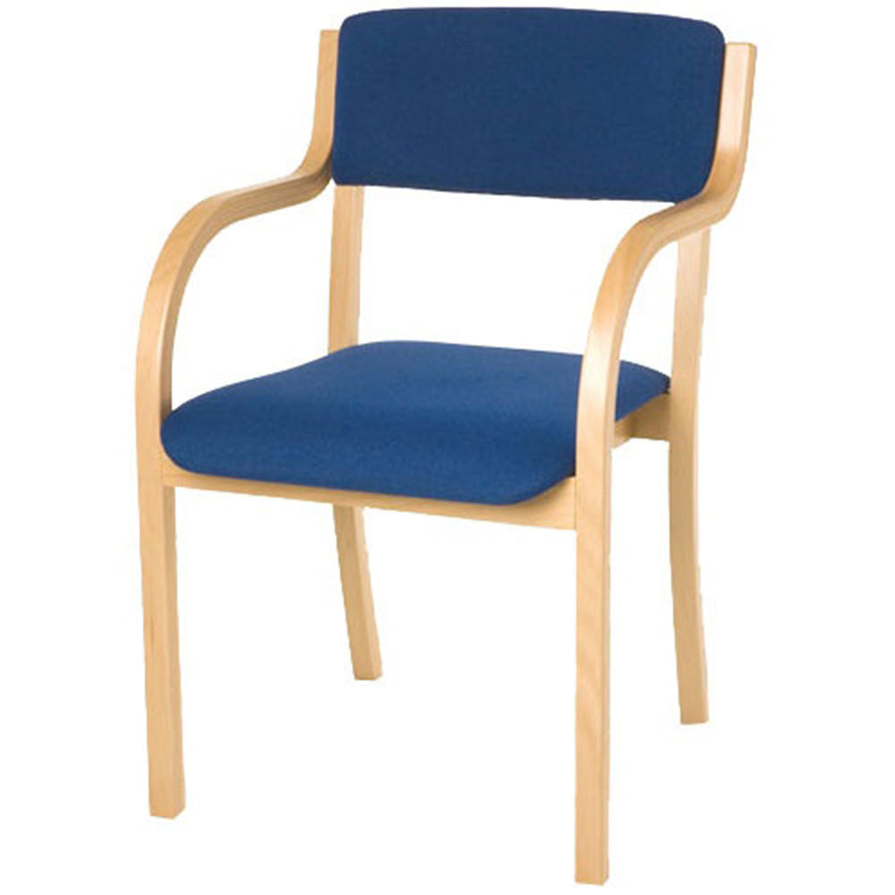 Buche Stapelstuhl RIO, Besucherstuhl, Objektstuhl, langlebig und komfortabel