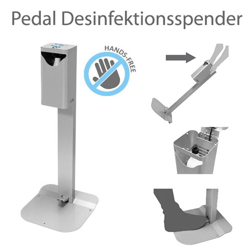 Pedal Desinfektionsspender, Universalspender