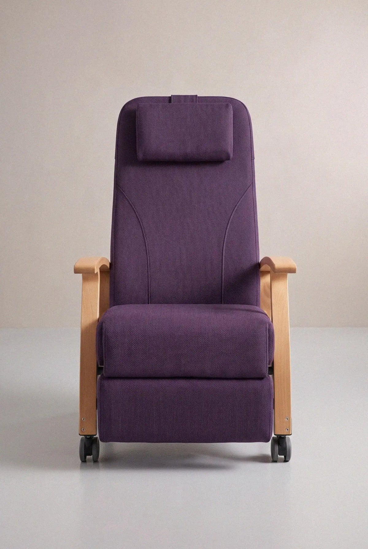 Pflegesessel, Transportsessel mit Rollen CARE-LM, Liegesessel