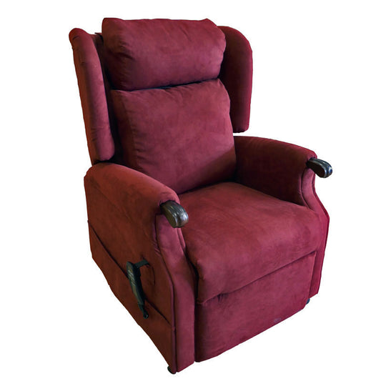 Relax Sessel, 2-motorige Komfortverstellung, Aufstehfunktion, Holzgriffe für sicheres Aufstehen, Sofort-Lieferung!