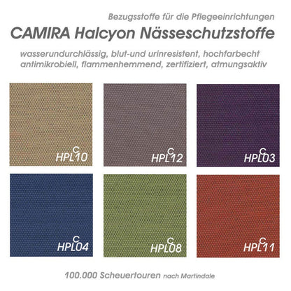 Relaxsessel mit Rollen, Transportsessel, Seniorensessel mit Rollen, SONORA mobil